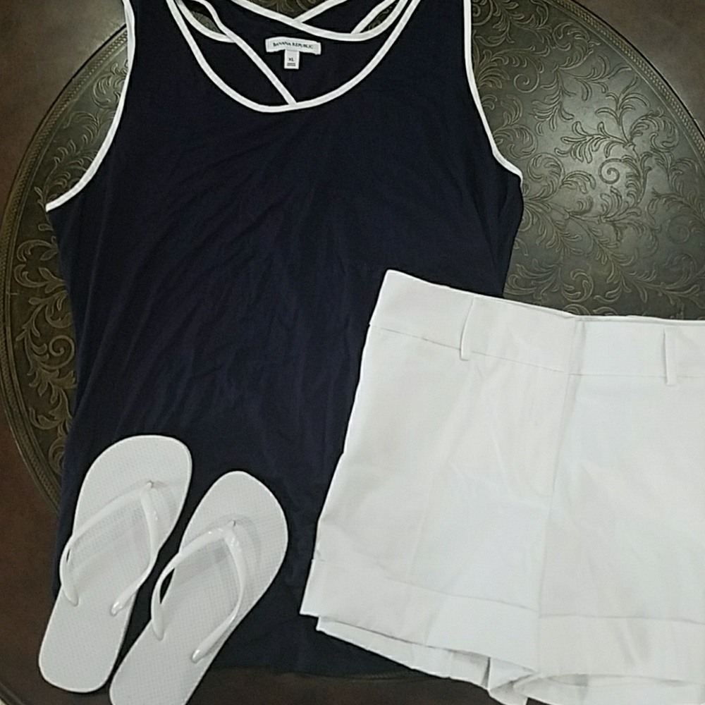 Banana Republic sleeveless top